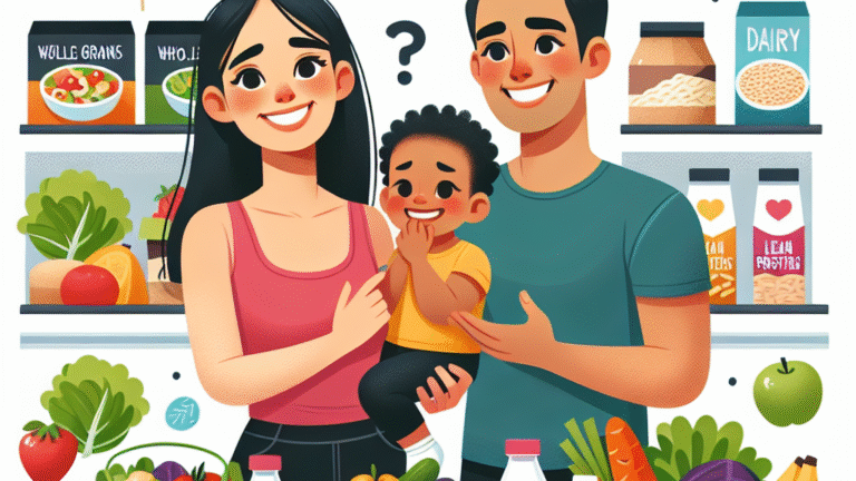 Tips Memilih Makanan Sehat untuk Keluarga Muda