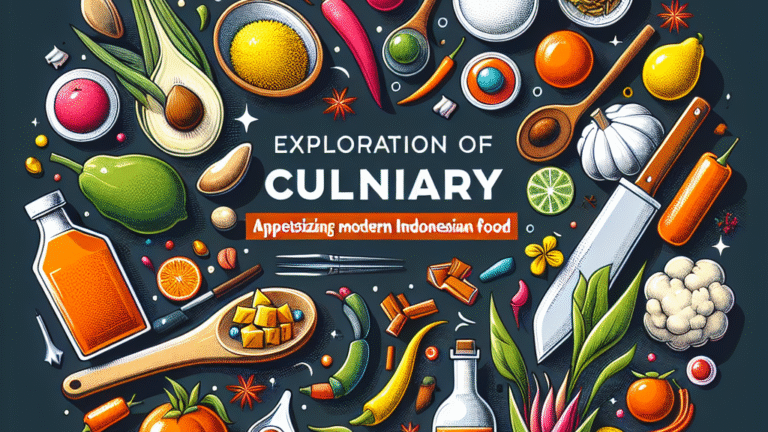 Eksplorasi Kuliner: Makanan Modern Indonesia yang Menggugah Selera