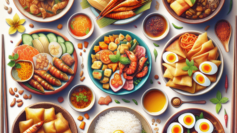 Keindahan Poster Makanan Tradisional Indonesia yang Menggugah Selera