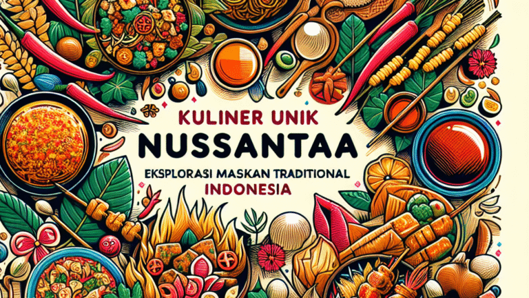 Kuliner Unik Nusantara: Eksplorasi Masakan Tradisional Indonesia yang